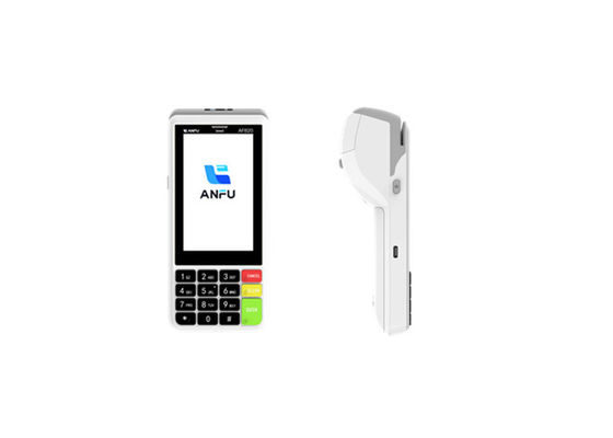 4 ιντσών Εικονική οθόνη Μίνι υπολογιστής Android POS τερματικό με 16G μνήμη 2G / 3G / 4G / WIFI / GPS Mobile POS System