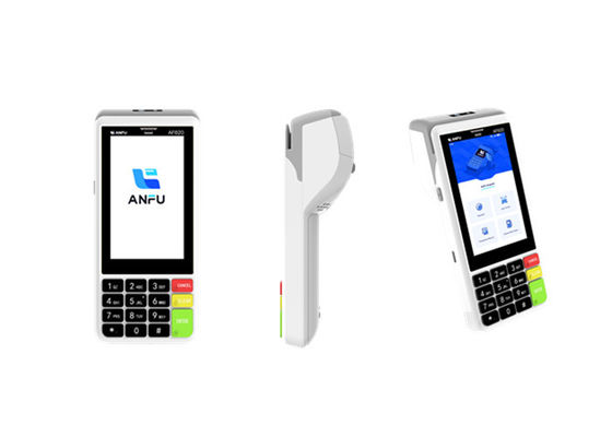Πιστοποιημένο από την ANFU EMV Android Mobile Smart Payment POS 4g Handheld Swiping card payment Τερματικά POS με αναγνώστη NFC