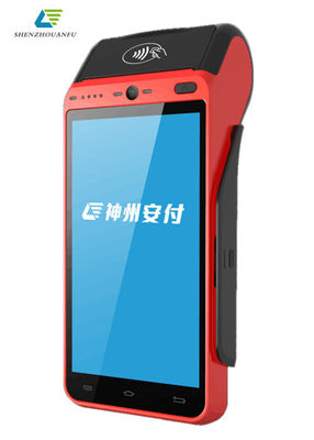 Εκτυπωτής υψηλής ταχύτητας 5,5 ιντσών Android Smart POS Terminal Υποστήριξη 4G Wifi
