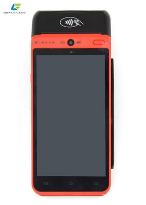 Εκτυπωτής υψηλής ταχύτητας 5,5 ιντσών Android Smart POS Terminal Υποστήριξη 4G Wifi