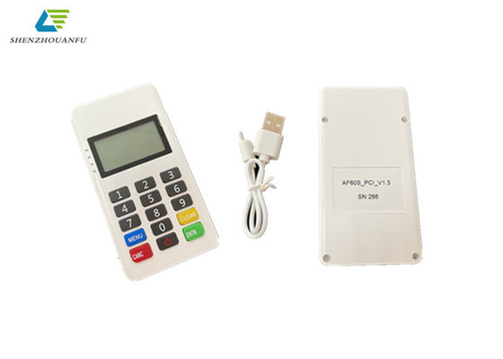 Pos ισχυρών κτυπημάτων MPOS αγορά τελικό EMV PCI ανέπαφη με 4 φω'τα σημάτων