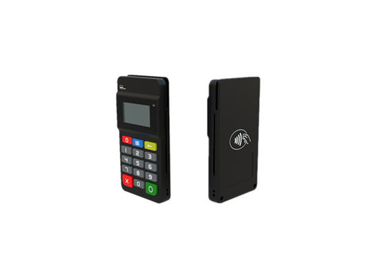 Μαύρος φορητός τερματικός εκτυπωτής Pos Terminal κομψός σχεδιασμός