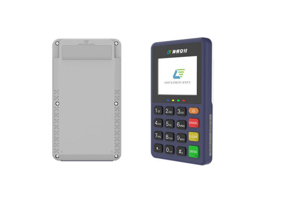 Μηχανή Bluetooth POS με 2.4 ιντσών χειροκίνητο τερματικό Mini POS και σύστημα Linux