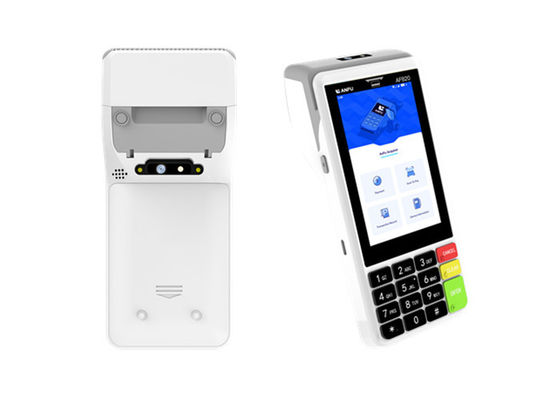 4 ιντσών IPS όλα σε ένα μηχάνημα nfc Android POS συσκευή 2G 3G 4G ασύρματο wifi POS τερματικό με εκτυπωτή 58mm