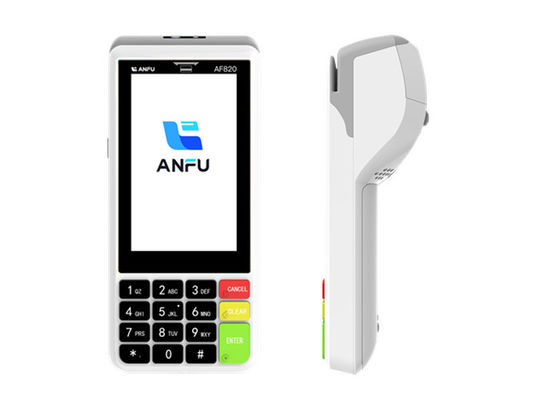 Android 13 4,0 ιντσών σκάνερ QR κώδικα LCD αναγνώστης καρτών πληρωμής πιστωτική κάρτα POS τερματικό AF820
