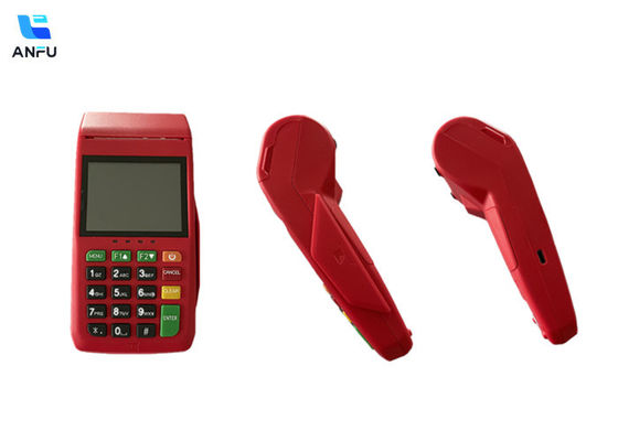 ANFU 2.8 ιντσών Εικονική οθόνη POS με πληκτρολόγιο EFTPOS Παραδοσιακό τερματικό pos Υποστήριξη Master VISA κάρτα